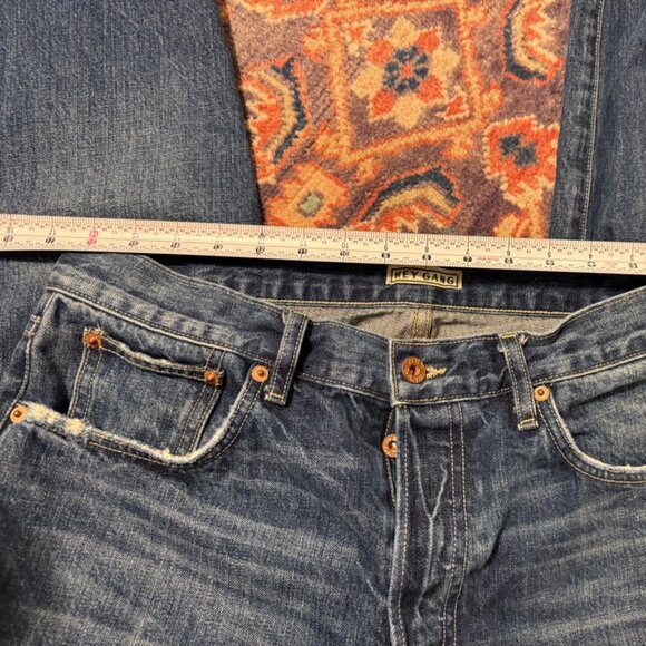 Hey Gang The Loose Crop Selvedge Jeans - Picture 5 of 10